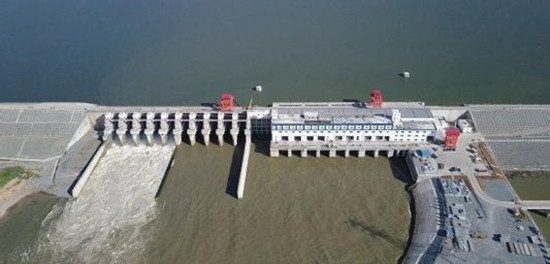 华能桑河二级水电站2号机组投产发电