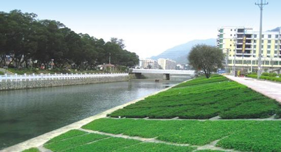 中电建水电六局杭州富阳北支江综合整治工程开工