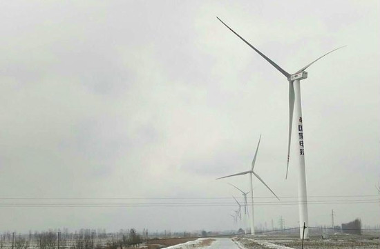 山东阳信德惠风电场项目竣工