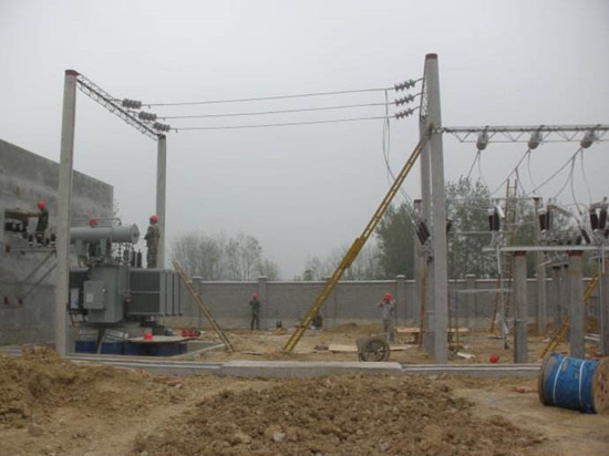 宁晋城东110千伏变电站顺利开工建设