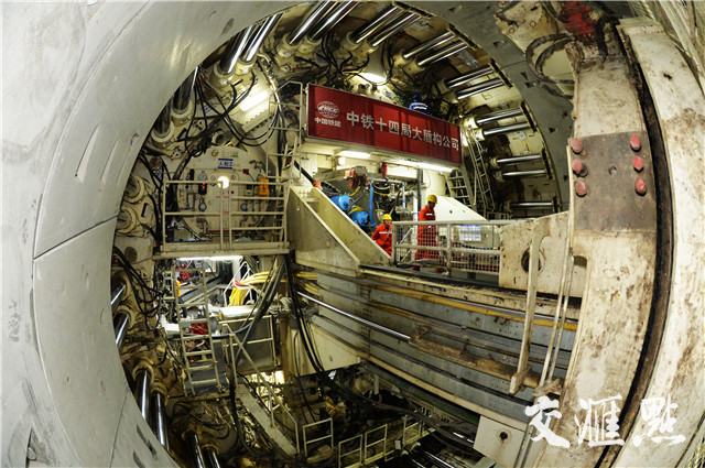 全球首条特高压过江隧道工程掘进过半