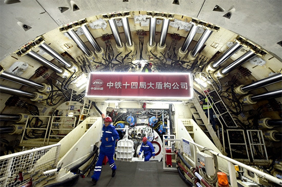 常熟修建世界首条特高压过江隧道掘进长度已过半