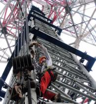 世界最高电塔—中国舟山群岛大猫山电塔