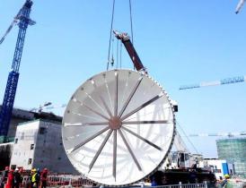 福清6号机组“加冠礼”准备ING