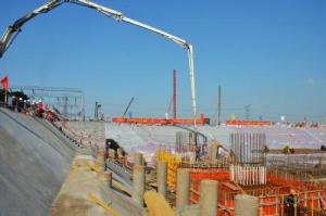 华电章丘电厂二期煤场封闭工程开工