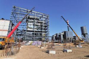 中国能建安徽电建一公司总承包的法电灵宝生物质热电开工