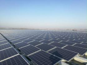 中国能建安徽电建一公司承建淮南水面光伏电站成功并网
