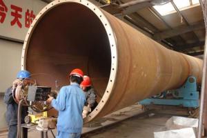 水电四局1.05亿元中标180套风电塔筒制作项目