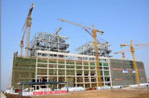 中国能建总承包建设的宿州钱营孜1号机组并网发电