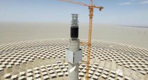 敦煌市首航节能塔式熔盐光热发电二期项目计划今年底投产并网