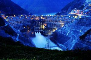 乌东德水电站机组座环全部吊装完成