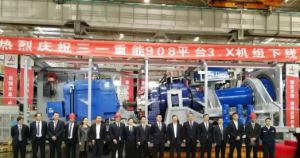 三一重能3.XMW平台产品成功下线