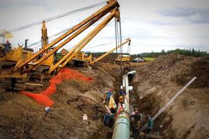 大连市天然气主干管道“东北线”计划8月31日前完工