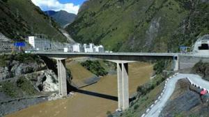 四川两河口水电站超三峡 成中国最高水利大坝