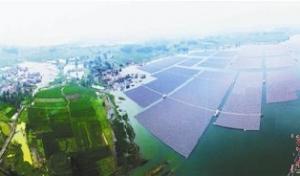 全球最大的水面漂浮光伏电站将于六月竣工