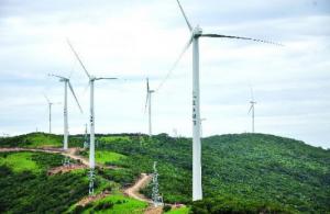 重庆最大的风电场首台机组并网发电