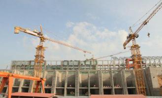 江西赣江新干航电枢纽工程首台机组转子吊装完成