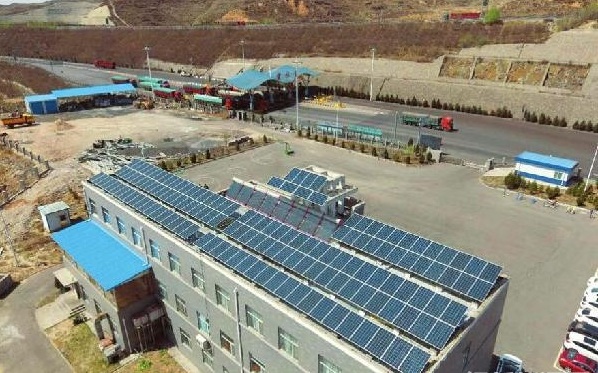 山西首家高速公路分布式光伏发电项目试运行