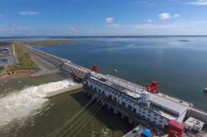 桑河二级水电站4号机组投产发电