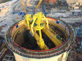 环吊安装完成，华龙一号示范项目防城港核电3号机组“加冕”进入倒计时