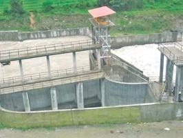 尼泊尔最后阶段的下莫迪水电项目