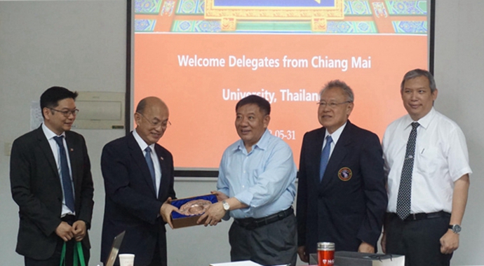 泰国清迈大学代表团访问上海交大农生学院生物质能工程研究中心