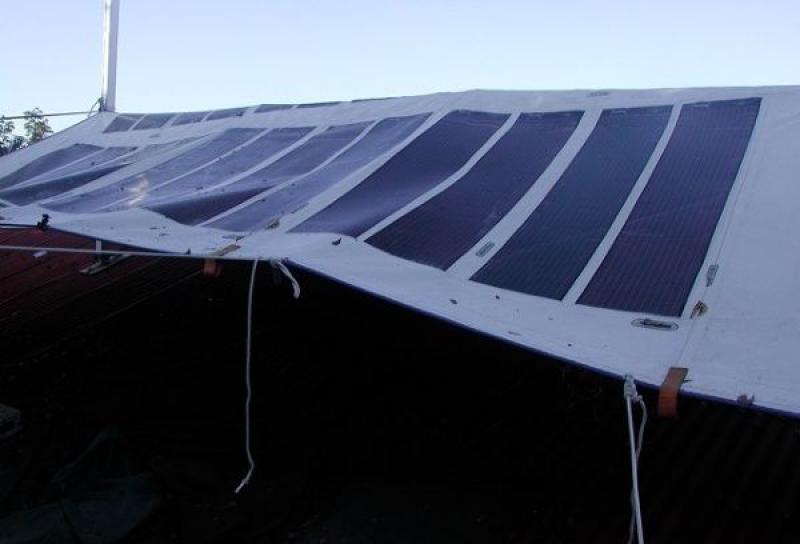 新型CIGS光伏帐篷走进四川藏区