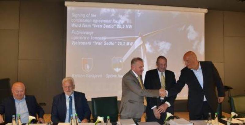 与Suzlon签署特许经营协议，建设25.2兆瓦风电场