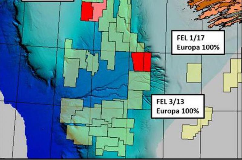 欧洲石油和天然气公司在爱尔兰大西洋盆地发现约为290万桶的石油储藏