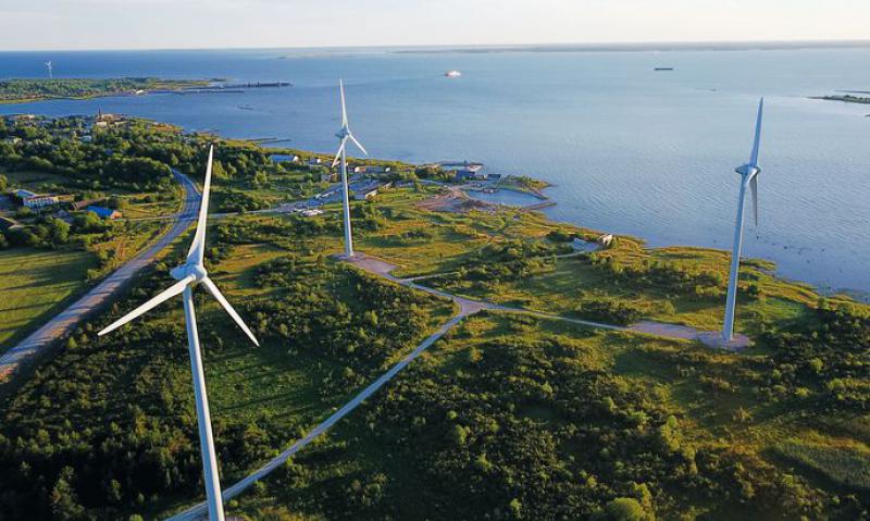 时间表：Eesti Energia将大型风力发电机推向了风力发电机组