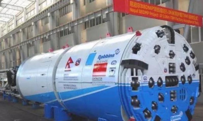 Bhairi Babi Divergence：完成工作的40％，约5公里的隧道隧道矿山