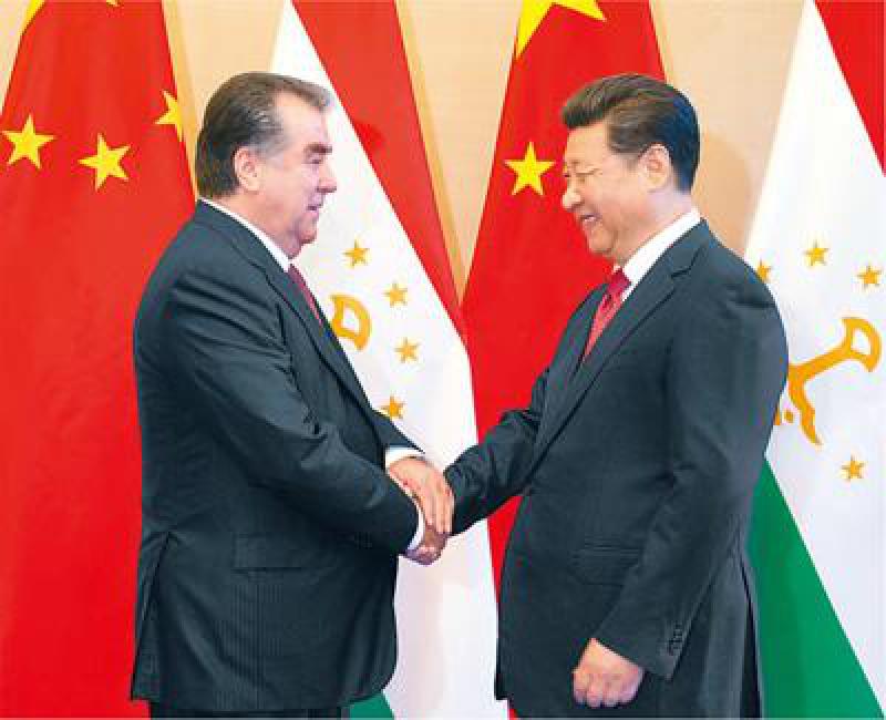 Mamnoon和塔吉克总统讨论双边关系