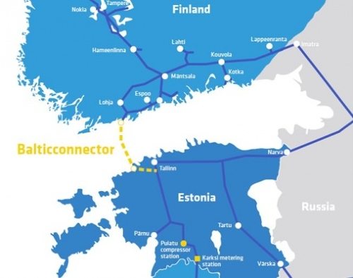 芬兰开始建造一条通往爱沙尼亚的天然气管道 