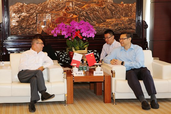 钱智民会见马耳他能源与水利管理部部长米兹