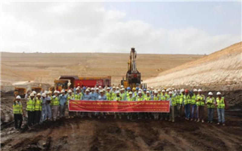 中设集团巴基斯坦塔尔煤田项目开始采煤