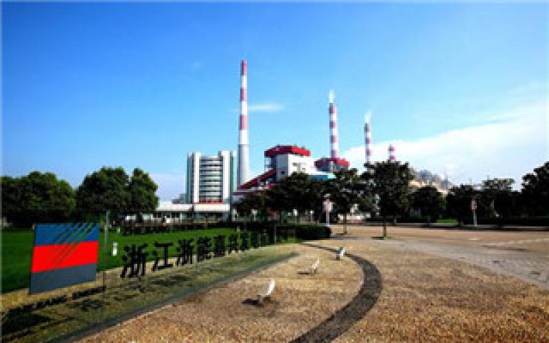 中国能建浙江火电检修的嘉兴电厂6号机组并网发电