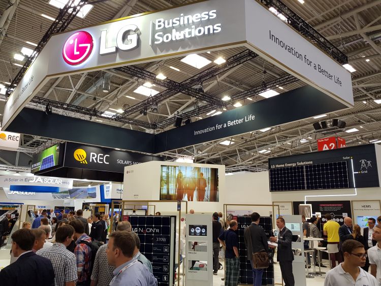 LG电子在美国建立一座500MW太阳能组件制造工厂