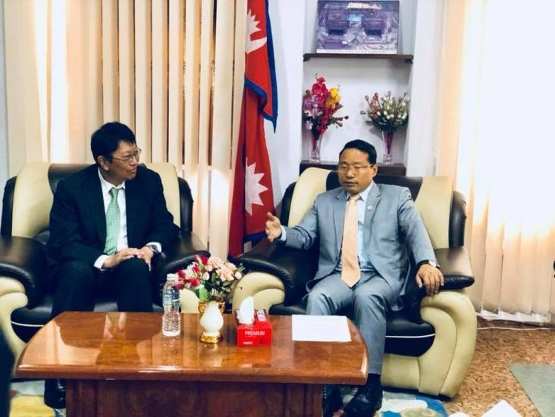 潘部长敦促日本投资尼泊尔的能源部门