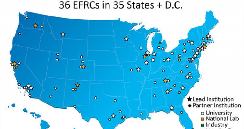 美国能源部门为能源前沿研究中心拨款1亿美元
