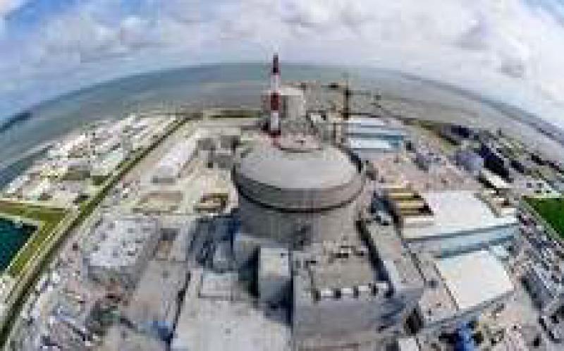 田湾核电5号机组压力容器顺利吊装就位