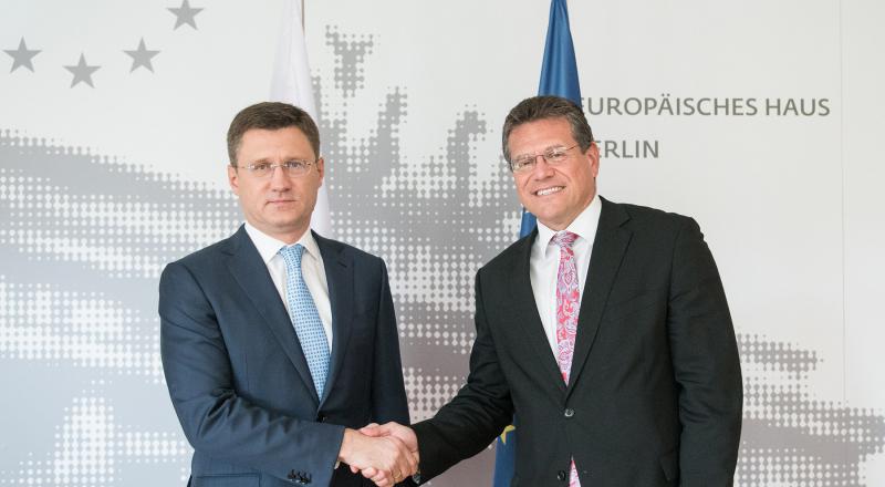 欧盟，俄罗斯，乌克兰建立三边天然气谈判