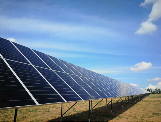 爱康为内蒙最大敖汉旗光伏扶贫项目提供100MW耐候钢新型支架