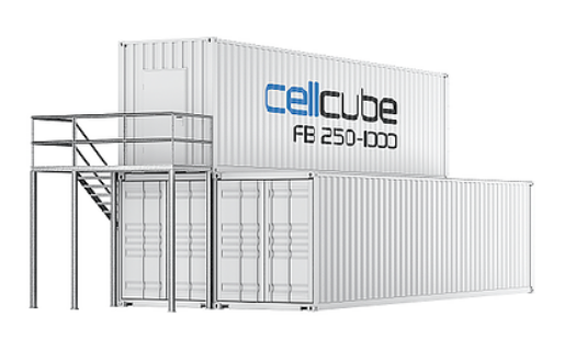 Cellcube公司计划部署多个氧化还原液流电池储能系统