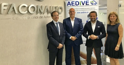 Faconauto和Aedive联手推动官方经销商的电动交通