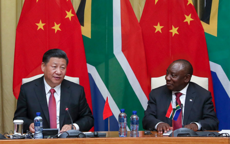 习近平同南非总统会谈：加强在“一带一路”和中非合作论坛框架内合作