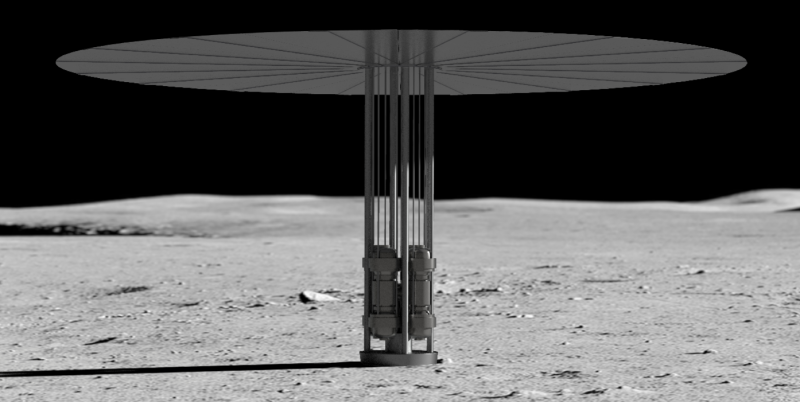 美国宇航局格伦开发了一种微型核反应堆，为月球及其他地区的任务提供动力