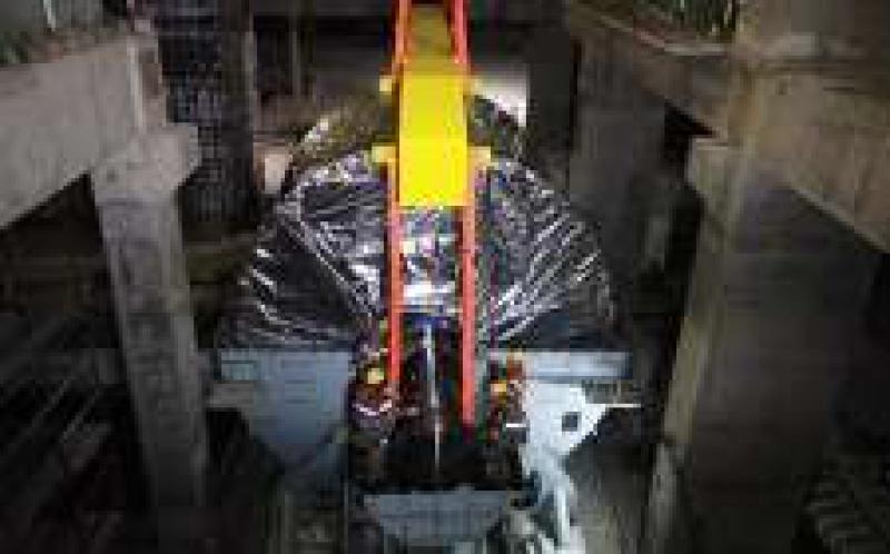 福清5号机组常规岛汽轮机安装开始