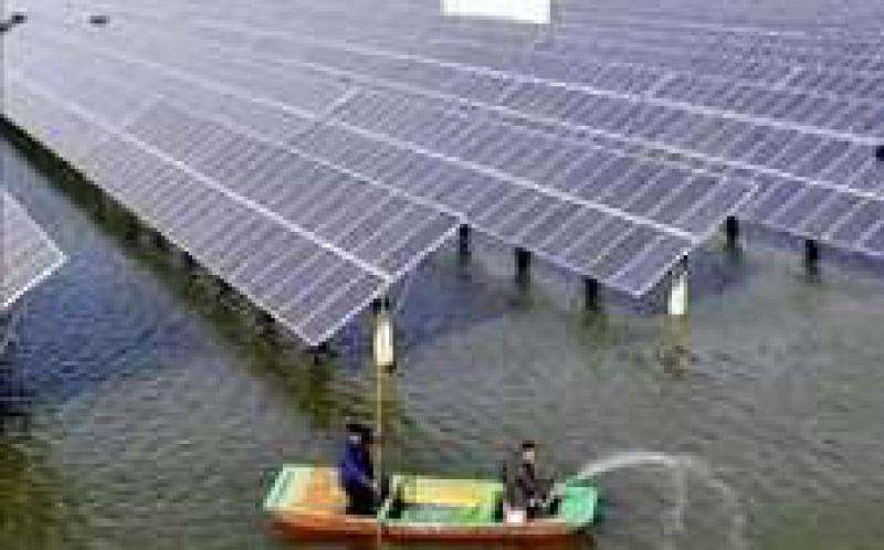 航天科技首座渔光互补扶贫光伏电站成功并网