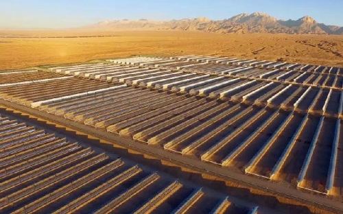 光热发电呈异彩--中国能建全面领跑光热发电示范项目建设综述