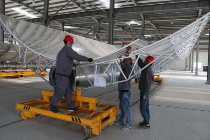 金钒阿克塞50MW熔盐槽式光热发电项目完成投资逾10亿